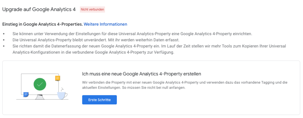 Google Analytics 4 Upgrade