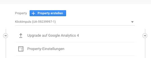 Google Analytics 4 Upgrade Feature