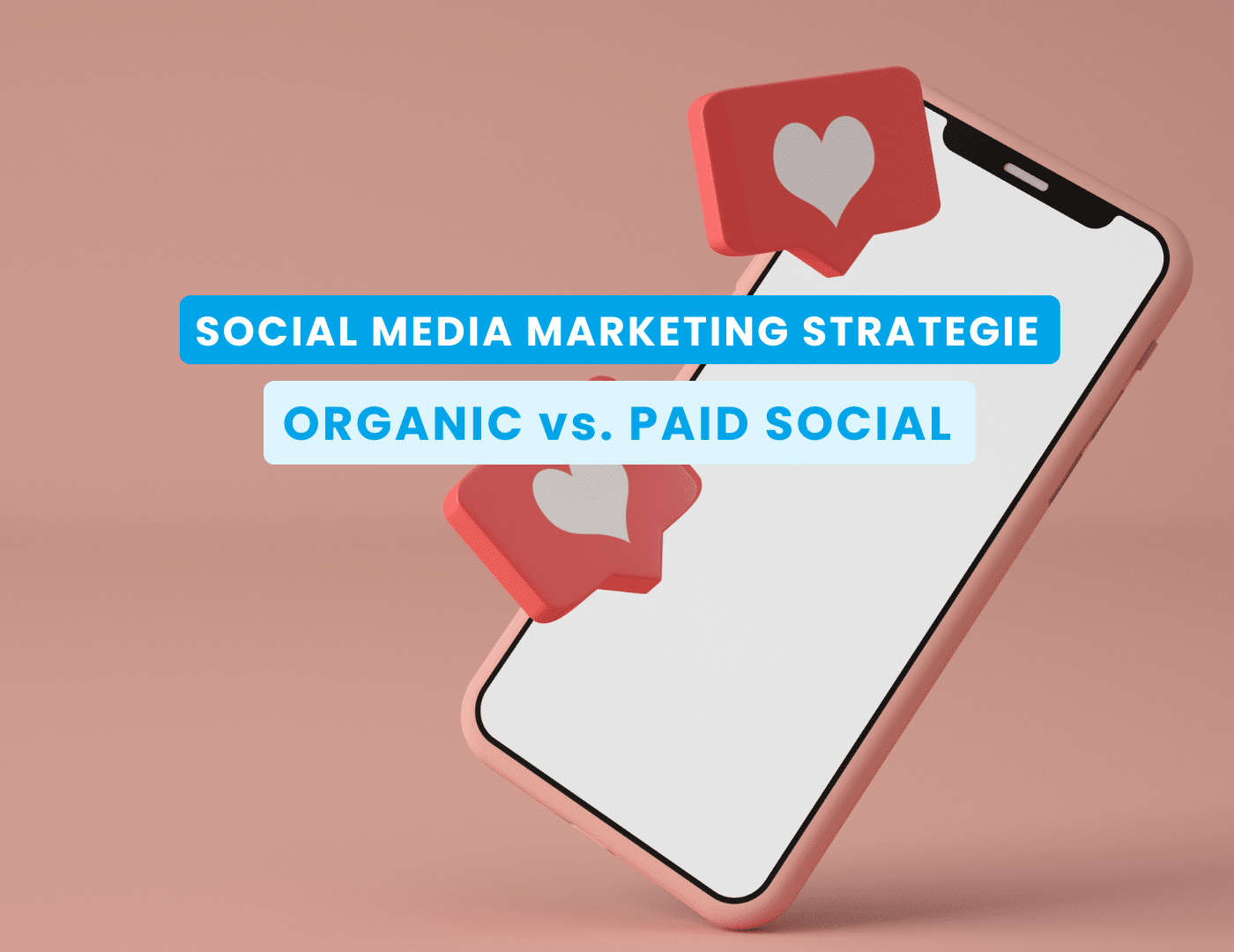 organic vs paid social titelbild